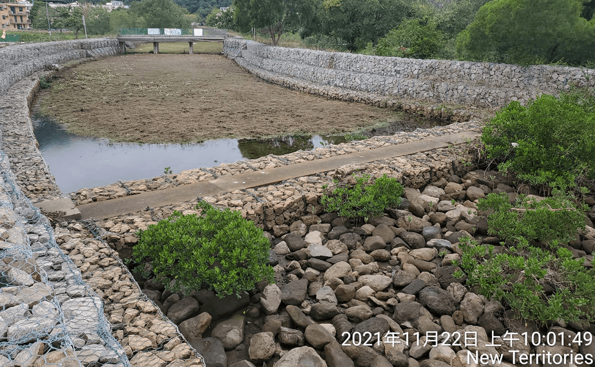 梅窩鹿地塘及麻布村建造污水收集系統